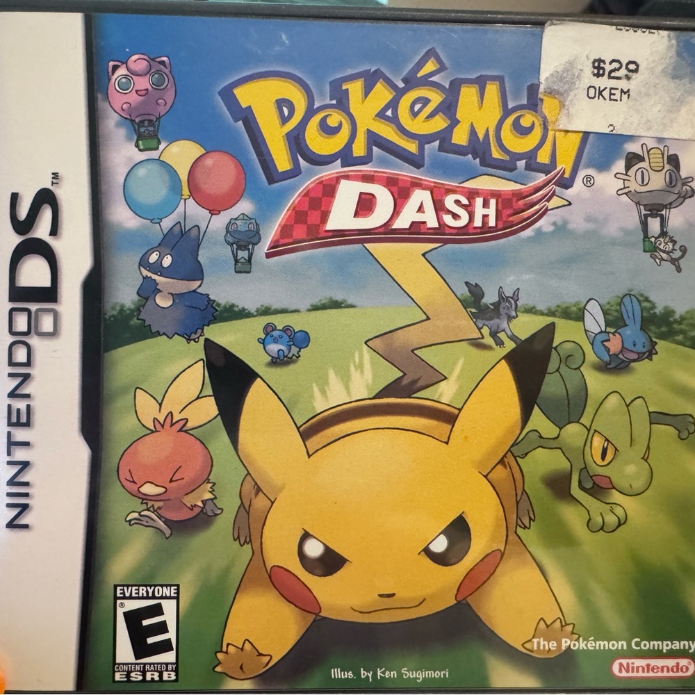 Pokemon Dash (Nintendo DS, 2005)